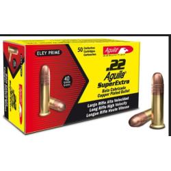 Aguila .22 LR 40gr. SuperExtra Copper Plated               Box of