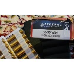 30-30 WIN 150gr. SPFN                      Box of 20 rnds