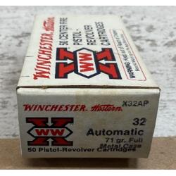 32 Auto 71 gr  FMC 50 rds per box