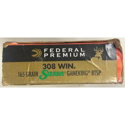 308.WIN 165 GR SIERRA GAMEKING       BOX OF 20