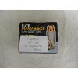 357 SIG 125 GR V-CROWN JHP