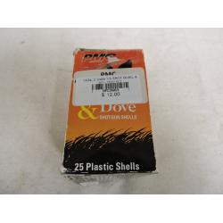 12Ga. 2 3/4IN 7.5 SHOT QUAIL & DOVE         Box of 25 Shells