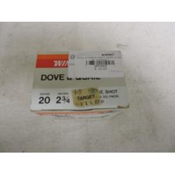 20Ga. 2-3/4IN 8 SHOT DOVE & QUAIL             Box of 25 Shells