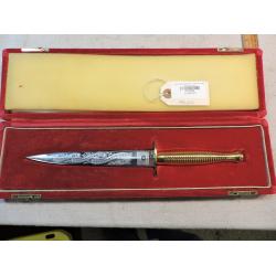 H.G.Long Sheffield Commemorative Dagger w/Box