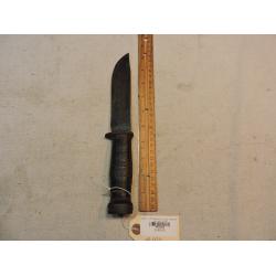 WW II CATTARAUGUS 225Q FIXED BLADE KNIFE W/SHEATH