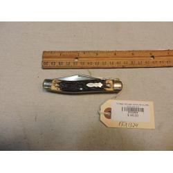 Vintage Schrade Uncle Henry 885 King Ranch 3 Blade Stockman