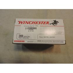 38 Special 130gr FMJ 100Rds