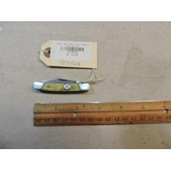 White Tail Cutlery Hand Made 2 Blade Pocket Knife Surgical Steel