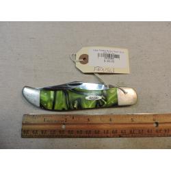 Case Folding Hunter Toxxin Hunting Knife, Green