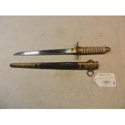 WW2 Imperial Japanese Navy Dirk w/Scabbard
