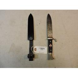 WWII GERMAN REICH CARL SCHMIDT HITLER YOUTH DAGGER