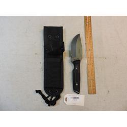 KaBar Impact Black Handle Warthog 3-5/8