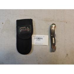 Vintage Schrade Old Timer 1940T folding knife w/sheath