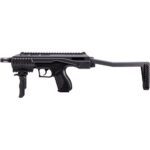 Umarex USA 2254824 TAC Carbine  CO2 177 BB 19+1 Shot Black Black Receiver Black Folding Stock