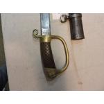 Antique Russian Shashka Dragoon Sword And Original Scabbard Dragoon