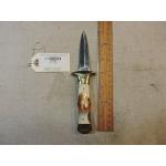 PARKER-IMAI VINTAGE K-47 BONE STAG LOCKBACK KNIFE DAGGER W/BOX