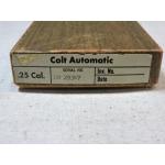 1971 Colt Junior .25acp Semi-Auto Pistol in Original Box