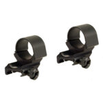 Weaver Mounts 49045 Top Mount  Matte Black Aluminum/Steel 1 Tube High Quick Detach Dual Extended