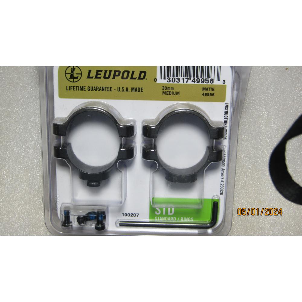 LEUPOLD STD 1 INCH HIGH SCOPE RINGS