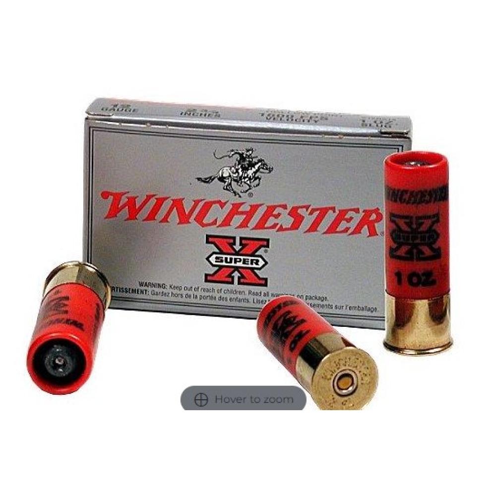 Winchester Ammo XB1200 Super X  12 Gauge 2.75 9 Pellets 1325 fps 00 Buck Shot 5 Bx/50 Cs