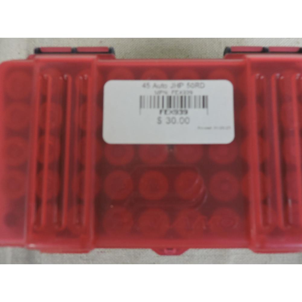 45 Auto JHP 50RD 45 Auto JHP 50RD