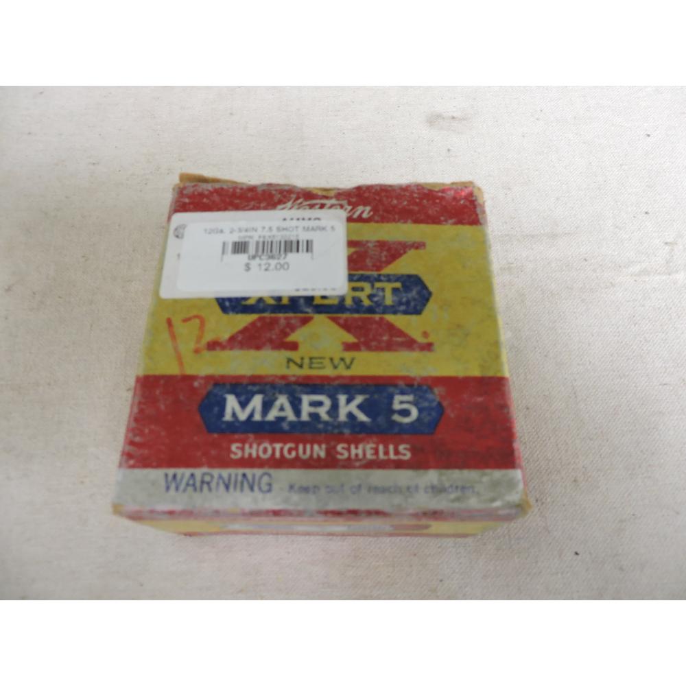 12Ga. 2-3/4IN 7.5 SHOT MARK 5          Box of 25 Shells
