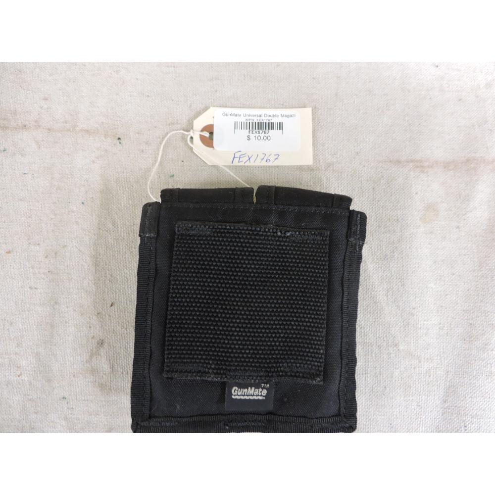 GunMate Universal Double Magazine Pouch Nylon Black