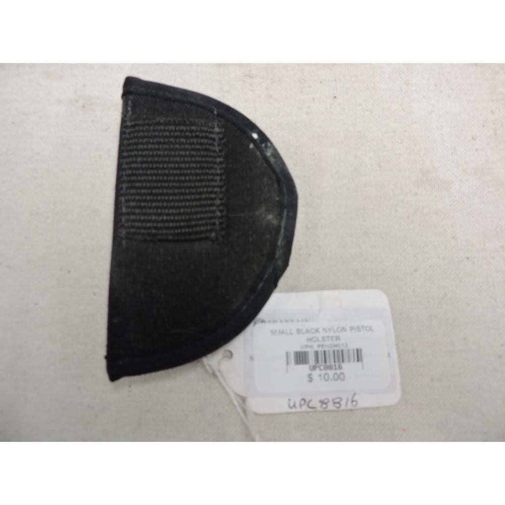 SMALL BLACK NYLON PISTOL HOLSTER