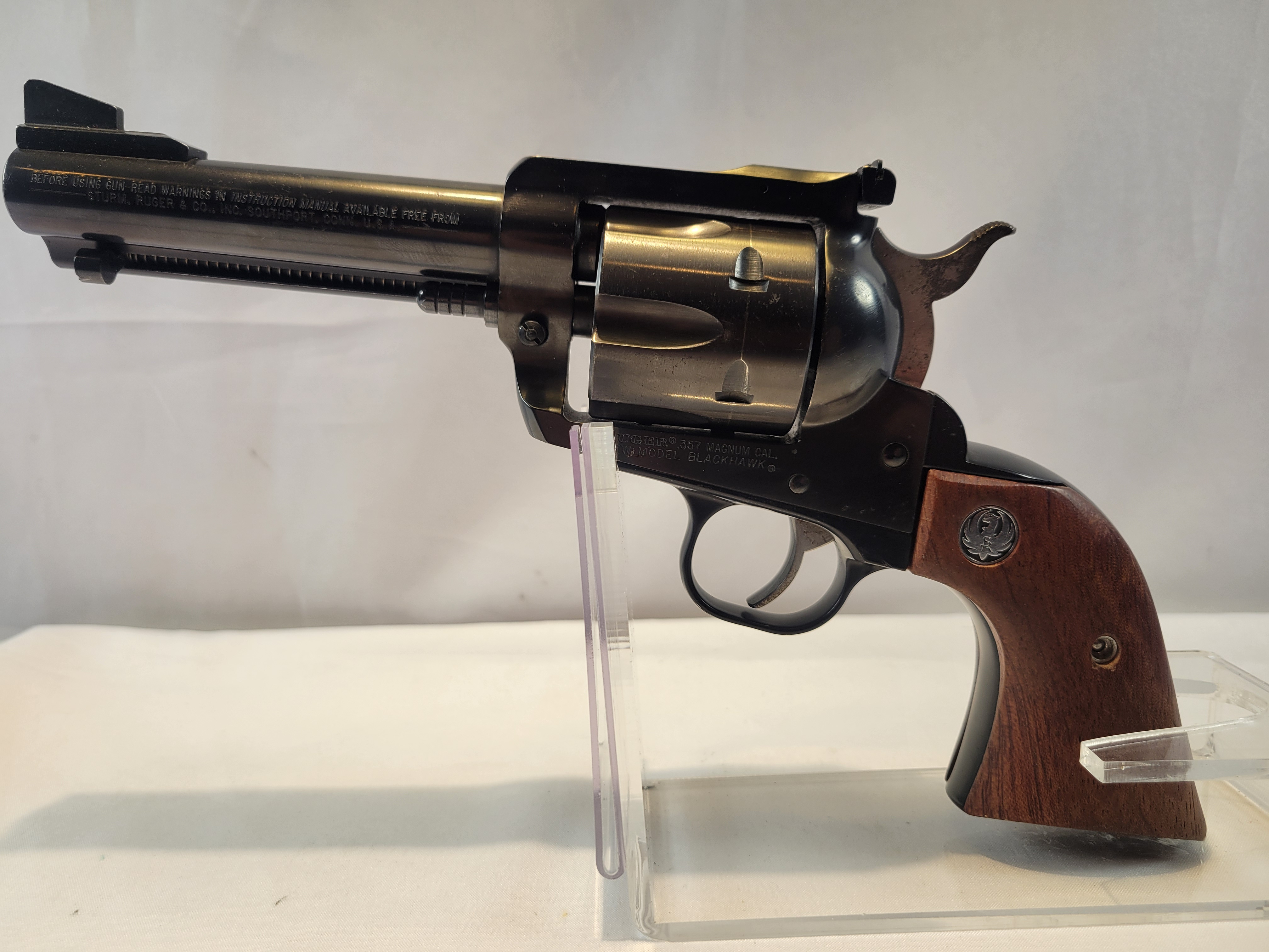 - USED - Ruger New Model Blackhawk .357 Magnum Revolver-img-1