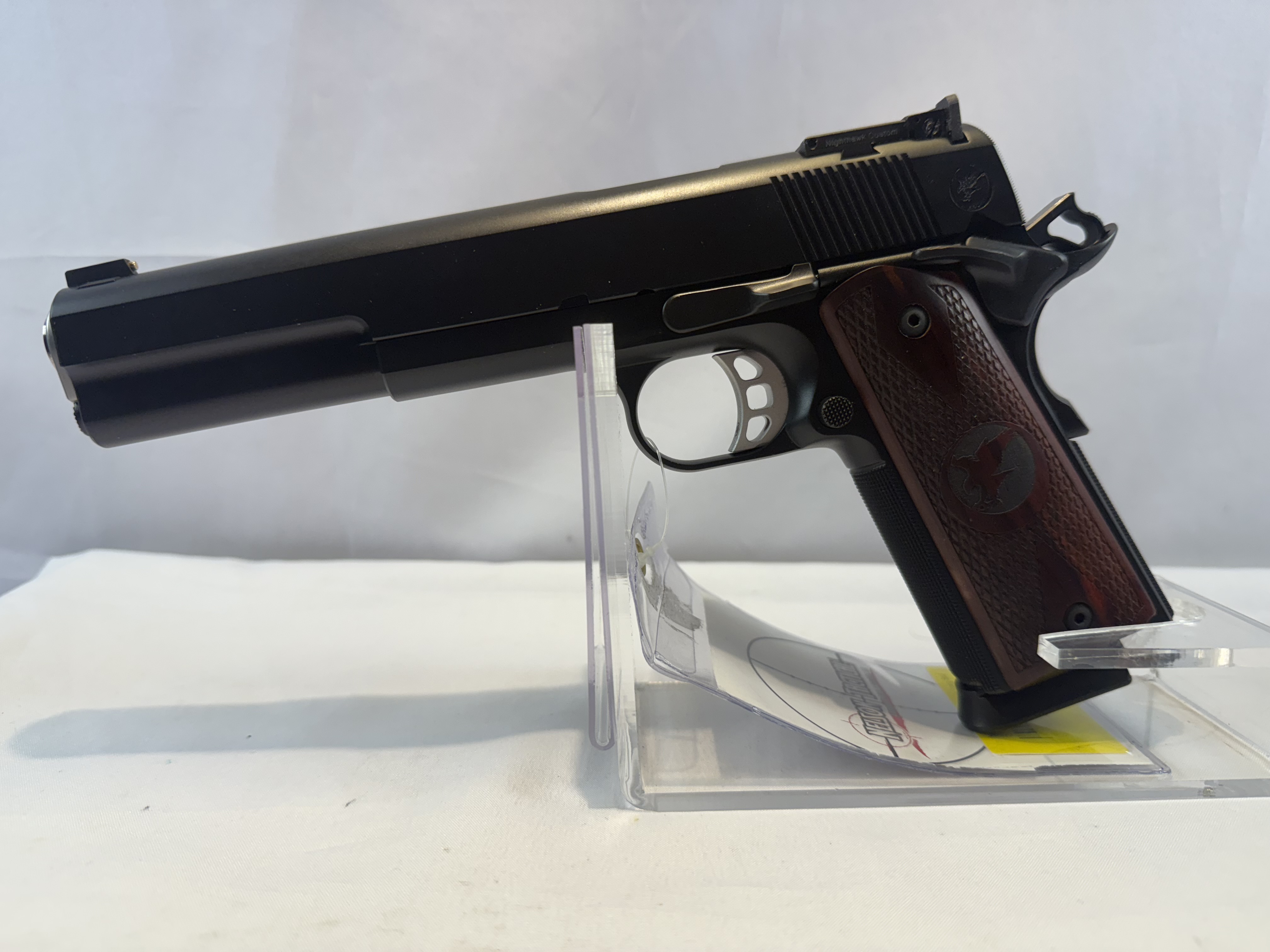  - Nighthawk 1911 Heinie Long Slide .45ACP Pistol-img-1