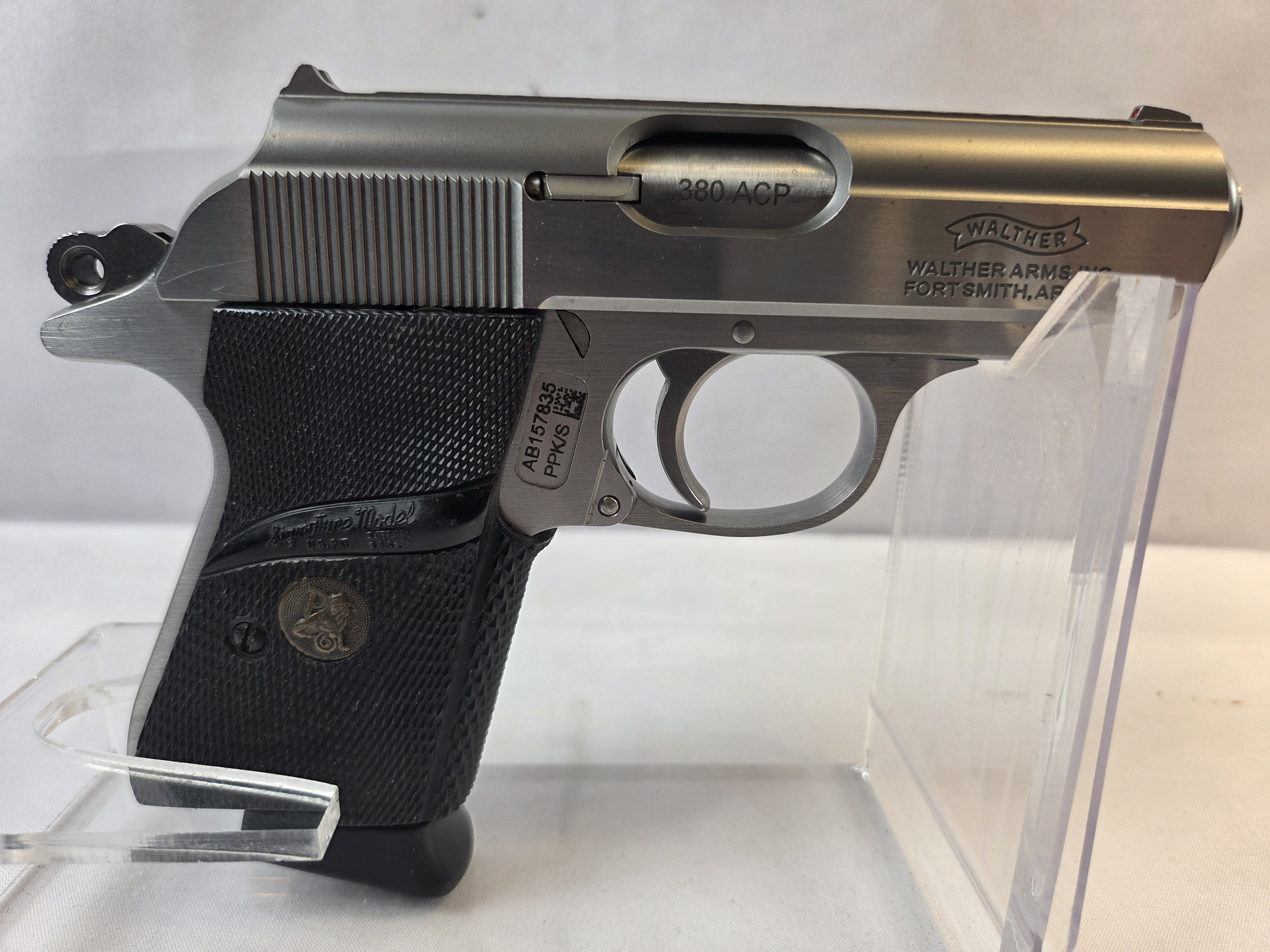 - USED - Walther Arms PPK/S .380 acp pistol-img-0