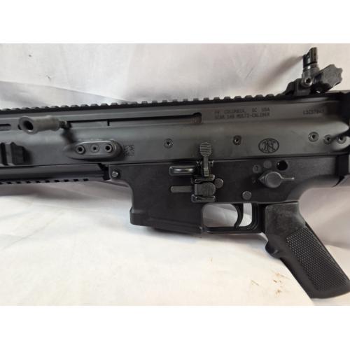 FN America SCAR 16S NRCH, Semi-automatic Rifle, 223 Rem/556NATO, 16 Barrel, Black, Synthetic Stock, Adjustable Sights, 30 Rounds, Made in the U.S.A. 98521-2