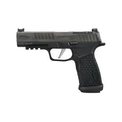 Sig Sauer P365 Fuse, Semi-automatic, Polymer Frame Pistol, Compact, 9MM, 4.3 Barrel, Cerakote Finish, Black, Sig Sauer LXG Grip, Fiber Optic Front and Low Profile Combat Rear Sights, 3 Magazines, (2)-21 Round Magazines and (1)-17 Round Magazine 365XF