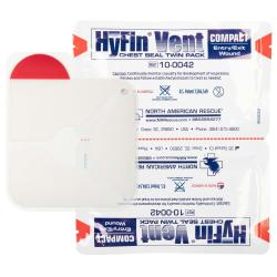NAR Hyfin Vent Chest Seal Dressing Twin Pack