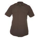 Elbeco Men's TexTrop2 S/S, Brown, 17