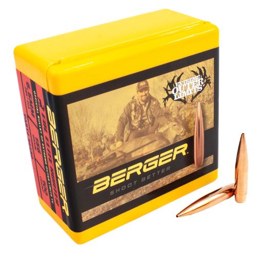 Berger Bullets 26550 Elite Hunter Outer Limits 6.5mm .264 156 gr