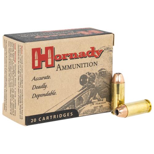 Hornady 9126 Custom 10mmAuto 180gr Hornady XTP Hollow Point 20 Pe