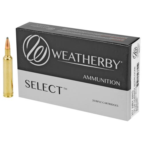 Weatherby H257100IL Select 257WthbyMag 100gr Hornady Interlock 20