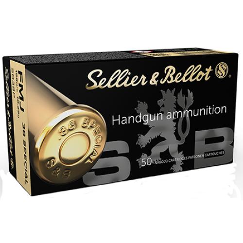 Sellier & Bellot 38 Spl 158 Grain FMJ
