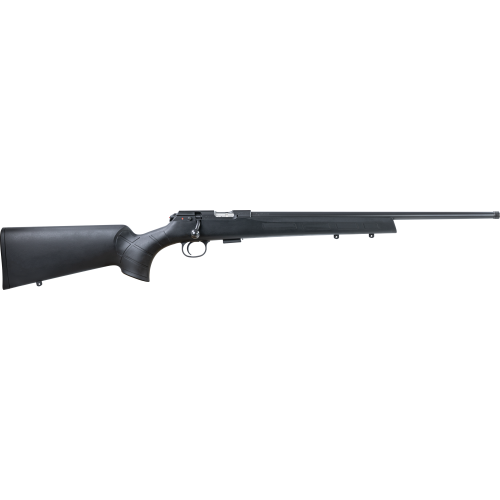 CZ-USA 02315 CZ 457 American SR Full Size 17 HMR 5+1 20" Black Nitride Steel Threaded Barrel Black Nitride Steel Receiver Black Fixed American Style S