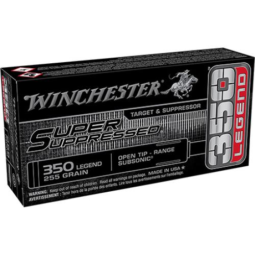 Winchester Super Suppressed 350 Legend 260 Grain OTRS