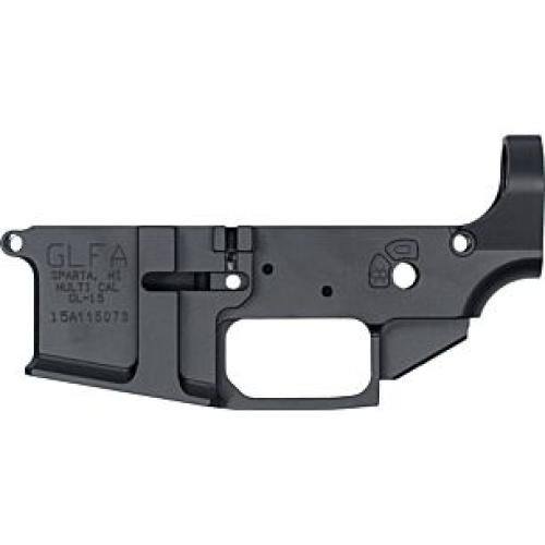 GLFA AR-15 STRIPPED LOWER RECEIVER ALUMINUM BLACK