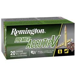 Remington Ammunition 29165 Premier Accutip-V 17RemFireball 20gr A