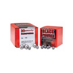 HORNADY .490 .50 CALIBER ROUND BALL 100CT