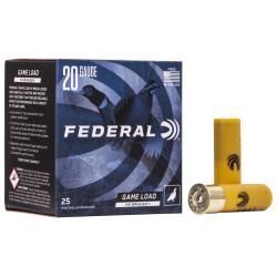 Federal H2046 Game-Shok High Brass 20Gauge 2.75