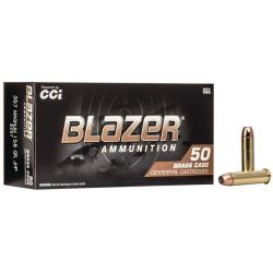 CCI 5207 Blazer Brass Handgun 357Mag 158gr Jacketed Hollow Point