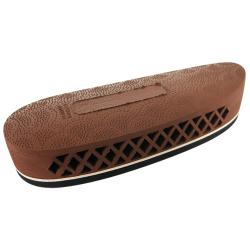 Pachmayr 00002 F325 Deluxe Field Recoil Pad Large Brown with White Line Rubber for Shotgun