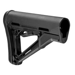 Magpul MAG310BLK CTR Carbine Stock Black Synthetic for AR-15, M16, M4 with Mil-Spec Tube (Tube Not Included)