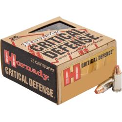 Hornady 90014 Critical Defense 25ACP 35gr Hornady Flex Tip eXpanding