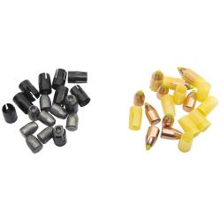 Traditions Sight-In Combo Pack Muzzleloader Bullets 15 Smackdown 50cal 250gr/ 15 Plinker 50cal 240gr